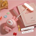 Cute Rabbit Lamp LED Night Light – Soft Glow Rechargeable Bunny Lamp for Bedroom & Kids Room - Image 3