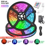 RGB LED স্ট্রিপ লাইট - ১৬ কালার চেইঞ্জিং রিমোট কন্ট্রোলড ওয়াটারপ্রুফ ডেকোরেশন লাইট (IP65 Waterproof) - Image 3