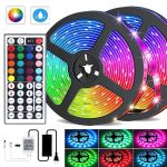 RGB LED স্ট্রিপ লাইট - ১৬ কালার চেইঞ্জিং রিমোট কন্ট্রোলড ওয়াটারপ্রুফ ডেকোরেশন লাইট (IP65 Waterproof)