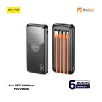 Awei P67K 10000mAh Multiple Output Fast Charging Power Bank – Built-in Cable | Portable Backup Battery - Image 3